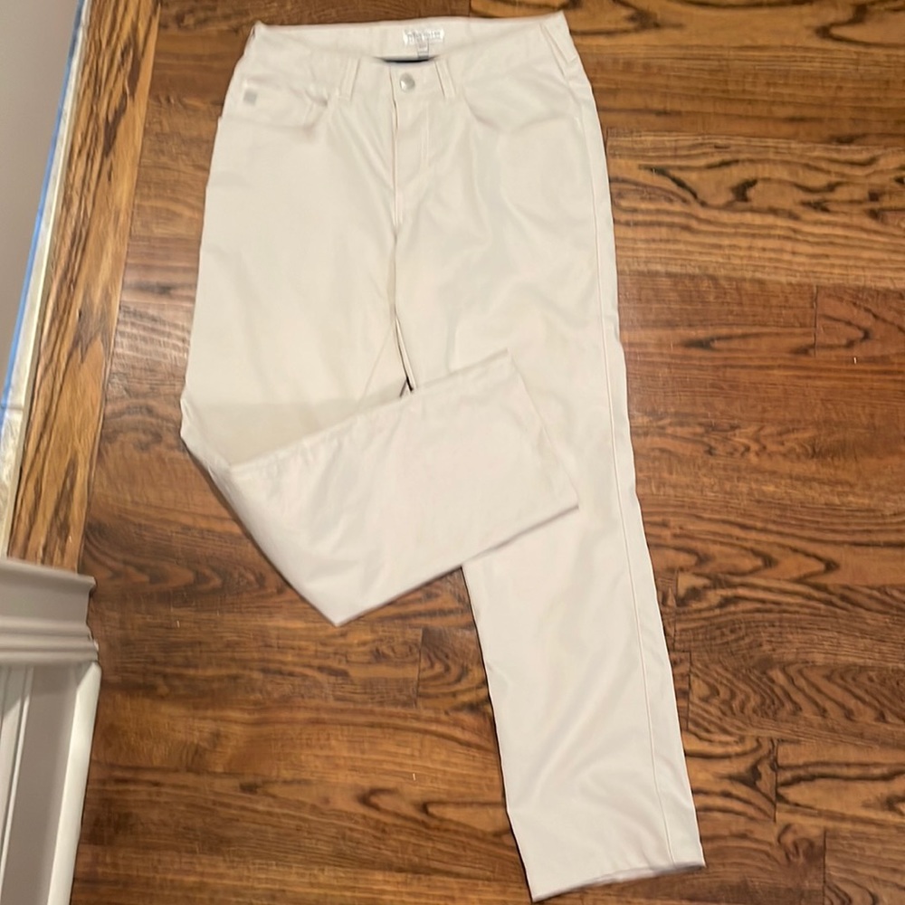 Peter Millar performance pants in stone (light khaki) 30x28